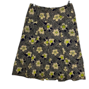 Floral Cotton Skirt